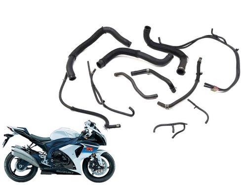 Kit Mangueiras Radiador Suzuki Gsxr Srad 1000 11-1