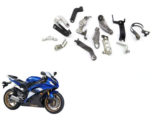 Kit Suporte Fixação Chassi Yamaha Yzf R6 08-12