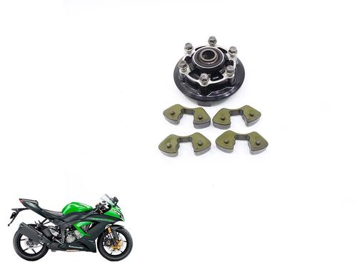 Flange Suporte Coroa Kawasaki Zx 6 Zx6 13-16
