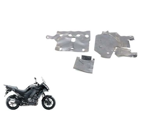 Borracha Acabamento Motor Kawasaki Versys 1000 15-18