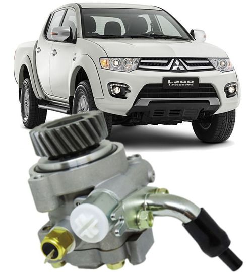 Bomba De Direcao Hidraulica Mitsubishi L200 Triton 3.2 Diesel Apos 2007a 2016 Mr992873