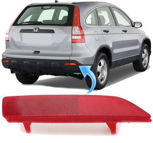 Lanterna Refletor Olho de Gato para Choque Traseiro Honda Crv 2.0 16V de 2007 À 2009 - Ld Direito