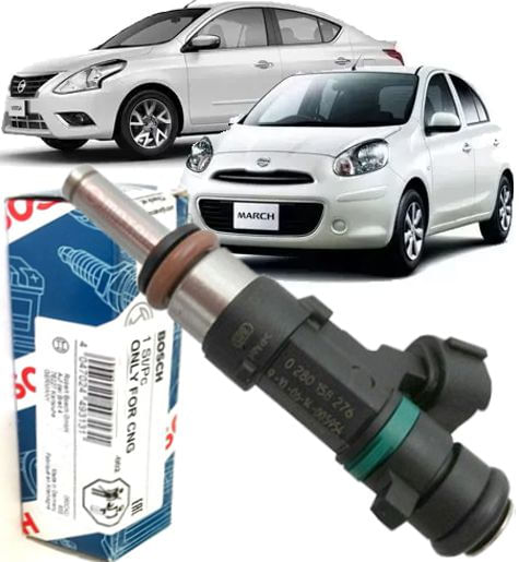 Bico Injetor Nissan March Versa 1.6 16v Flex De 2011 À 2017 - 0280158276