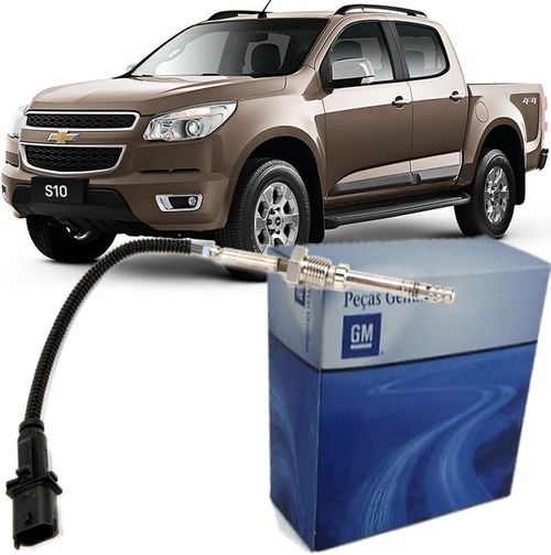 Sensor Temperatura Escape S10 2.8 Diesel 2.4 E 2.5 Flex De 2012 À 2020 - 55499997 Pos Catalizador