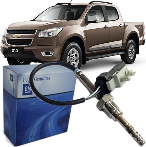 Sensor Temperatura Escape S10 2.8 Diesel 2.4 E 2.5 Flex De 2012 À 2020 - 55499996 Pre Catalizador