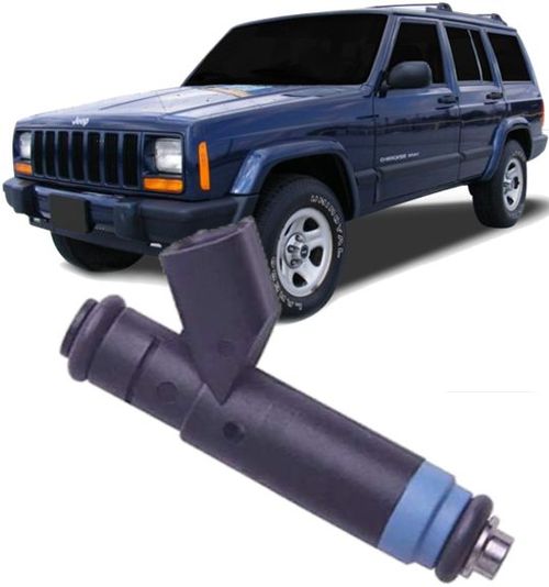 Bico Injetor Cherokke 4.0 e Dakota 5.2 V8 À Gasolina - 4854181