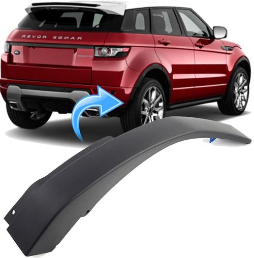 Moldura Parachoque Traseiro Evoque de 2012 À 2019 sem Furo - Ld Direito