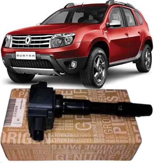 Bobina de Ignição Duster Sandero Logan 1.6 16V de 2016 À 2022 - 224336695r