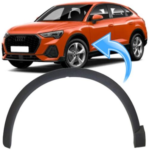 Moldura Friso do Paralama Dianteiro Audi Q3 Prestige Plus de 2020 À 2022 - Ld Esquerdo