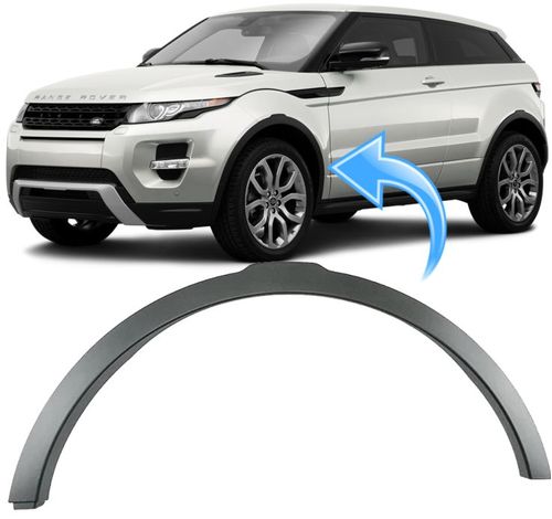 Moldura Friso do Paralama Dianteiro Esquerdo Evoque de 2011 À 2019 - sem Furo