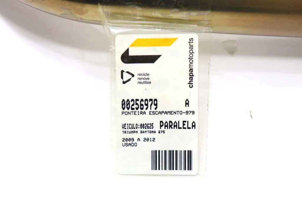 Ponteira Escapamento LEO VINCE Triumph Daytona 675 09-12