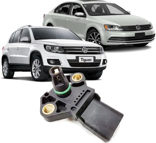 Sensor MAP Jetta Golf Passat Tiguan Audi A3 A4 2.0T e 1.8T - 038906051D