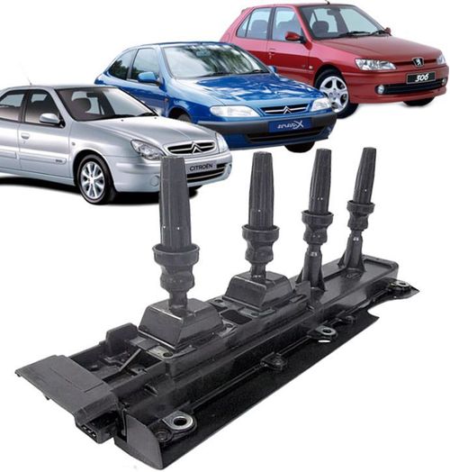 Bobina de Ignicao Citroen Evasion Xantia Xsara Peugeot 306 406 605 806 1.8 e 2.0 16v