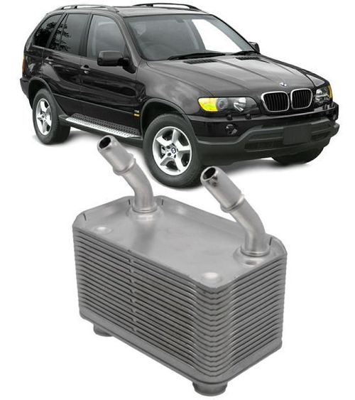 Resfriador Radiador Oleo Da Caixa Bmw X5 3.0 E 4.4 E53 de 2000 a 2006
