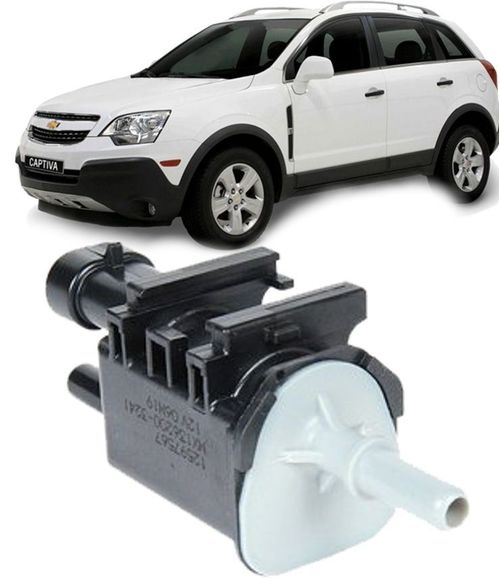 Valvula Do Canister Captiva 2.4 4cc Ecotec de 2008 A 2016 - 12597341
