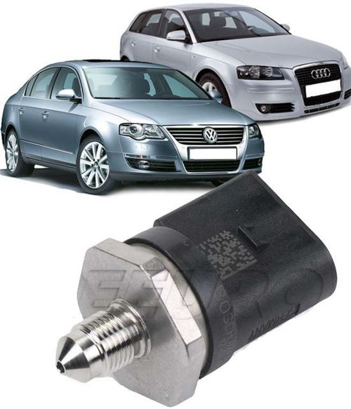 Sensor de Pressao de Combustivel Audi A4 A5 A6 Q3 Passat Touareg 06J906051C