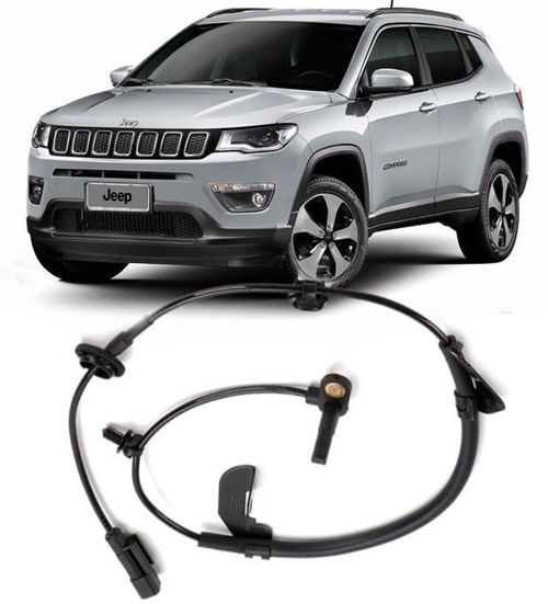 Sensor Freio ABS Jeep Compass 2.0 16V 4x2 de 2011 a 2018 Dianteiro Direito