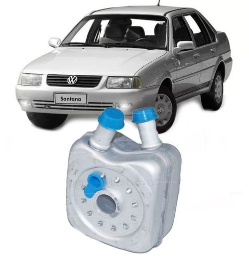 Resfriador Trocador de Calor Motor Santana Parati Escort Gol 2.0 de 1994 a 2005 - 068117021B