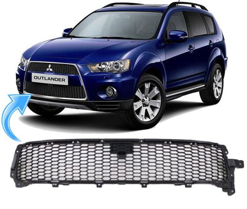 Grade Inferior do Parachoque Dianteiro Outlander de 2010 a 2013