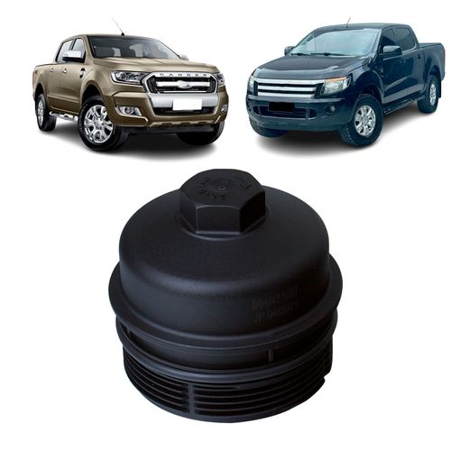 Tampa P/ Filtro de Óleo Ford Ranger 2.2 3.2 Diesel 2012 Em Diante