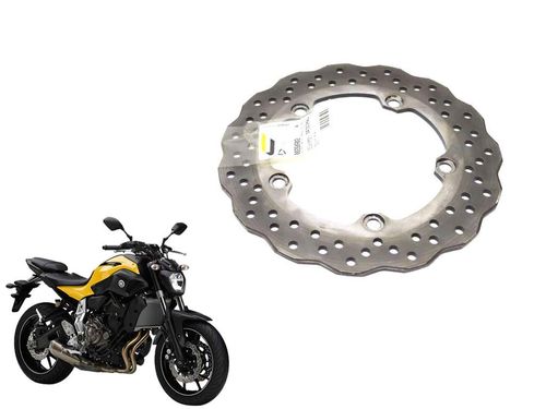 Disco Freio Traseiro 22mil km Yamaha Mt 07 16-18