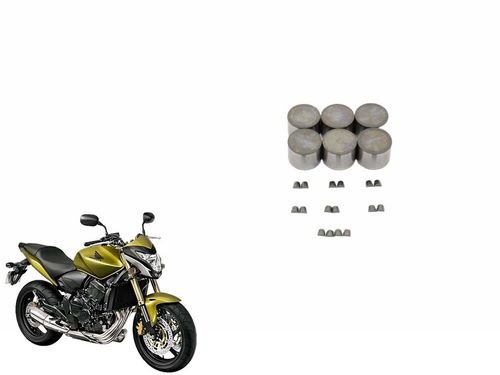 Kit Copinho Tucho Válvula 6pçs Honda Hornet 600 08-14 Usad