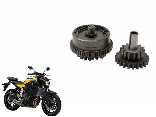 Engrenagem Partida (kit) Yamaha Mt 07 Mt07 16-23 Usad