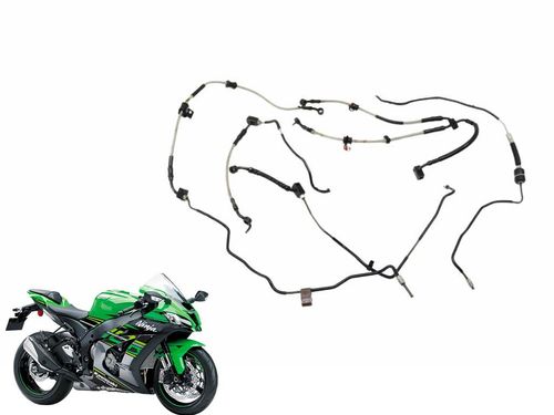 Kit Cano/mangueiras do Abs Kawasaki Zx 10 16-21 Usad