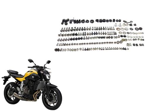 Kit Parafuso Chassi Yamaha Mt 07 Mt07 16-1