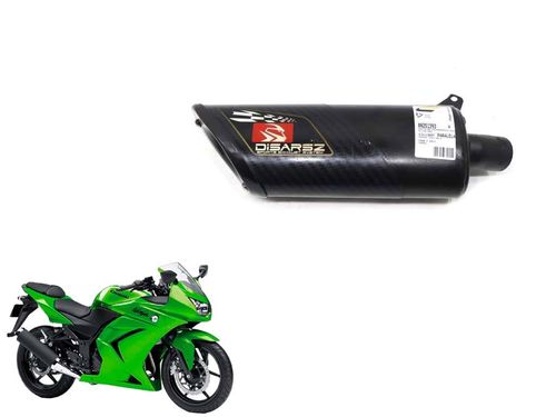 Ponteira Escapamento Esportiva Kawasaki Ninja 250 R 08-1