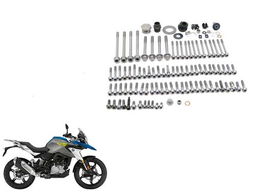Kit Parafuso Carcaça Motor 000122 G 310 Gs G310gs 17-2