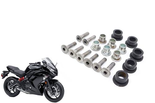 Parafuso Suporte Pedaleiras Kawasaki Ninja 650 R 13-17