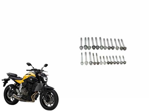 Kit Parafuso Carcaça Motor Yamaha Mt 07 16-23 Usad