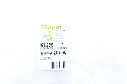 Flexível Freio Traseiro Triumph Daytona 675 2009-2011