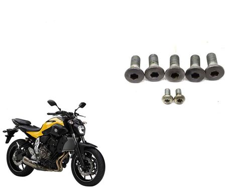 Parafuso Disco Freio Traseiro Yamaha Mt 07 Mt07 16-1
