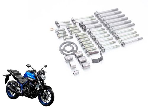 Kit Parafuso Carcaça Motor Yamaha Mt 03 Mt03 17-23