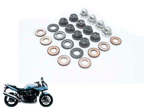 Porca Prisioneiro  Cabeçote Suzuki Bandit 650 S 07-08