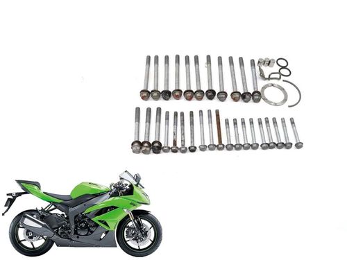 Kit Parafuso Carcaça Motor Kawasaki Zx 6 Zx6 09-1