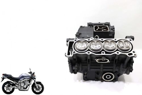 Bloco Carcaça Motor Jogo Com Pistão Yamaha Fazer 600 05-09 Usad