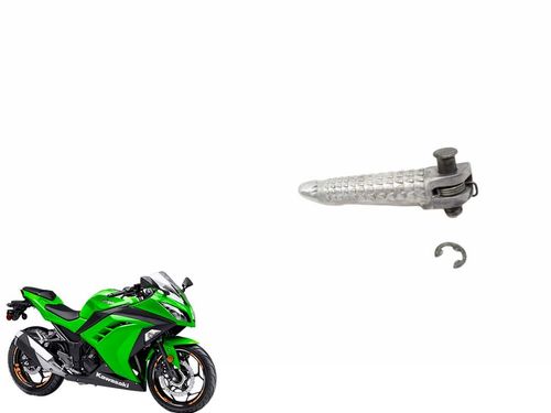 Pedaleira Dianteira Esquerda Kawasaki Ninja 300 13-18 Usad