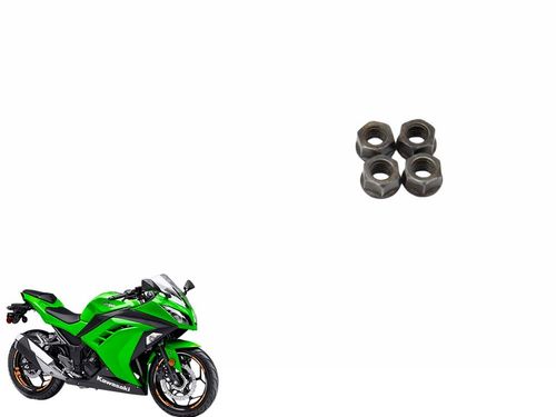 Porca Escap 8mm Kawasaki Ninja 300 Ninja300 13-18 Usad