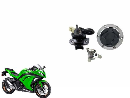 Kit Chave Ignição Kawasaki Ninja 300 13-18 Usad