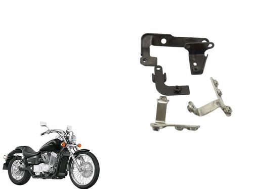 Kit Suporte Fixação Chassi Honda Shadow 750 06-08 Usad