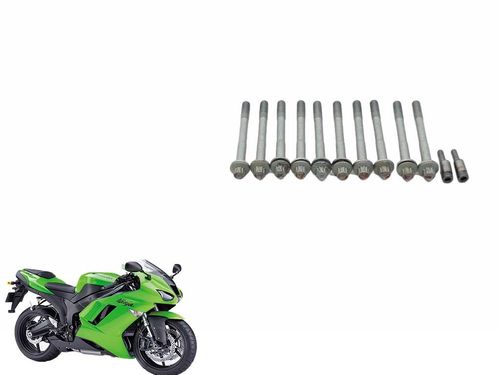 Prisioneiro Cabeçote Kawasaki Zx 6 Zx6 07-08 Usad