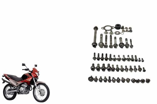 Kit Parafuso Chassis Honda Nx 400 Falcon 98-08 Usad