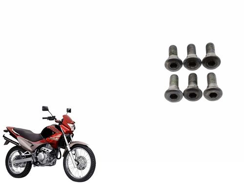 Parafuso Disco Freio Dianteiro Honda Nx 400 Falcon 98-08 Usad