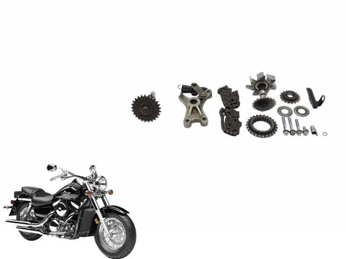 Rotor + Engrenagem Bomba Agua Kawasaki Vulcan 1500 94-99 Usad