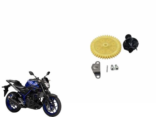 Engrenagem + Rotor Bomba Agua Yamaha Mt 03 17-23 Usad