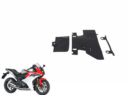 Borracha Acabamento Chassis Honda Cbr 600 F 12-14 Usad