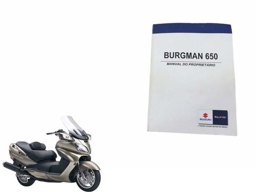 Manual Proprietario Suzuki Burgman 650 10-15 Usad